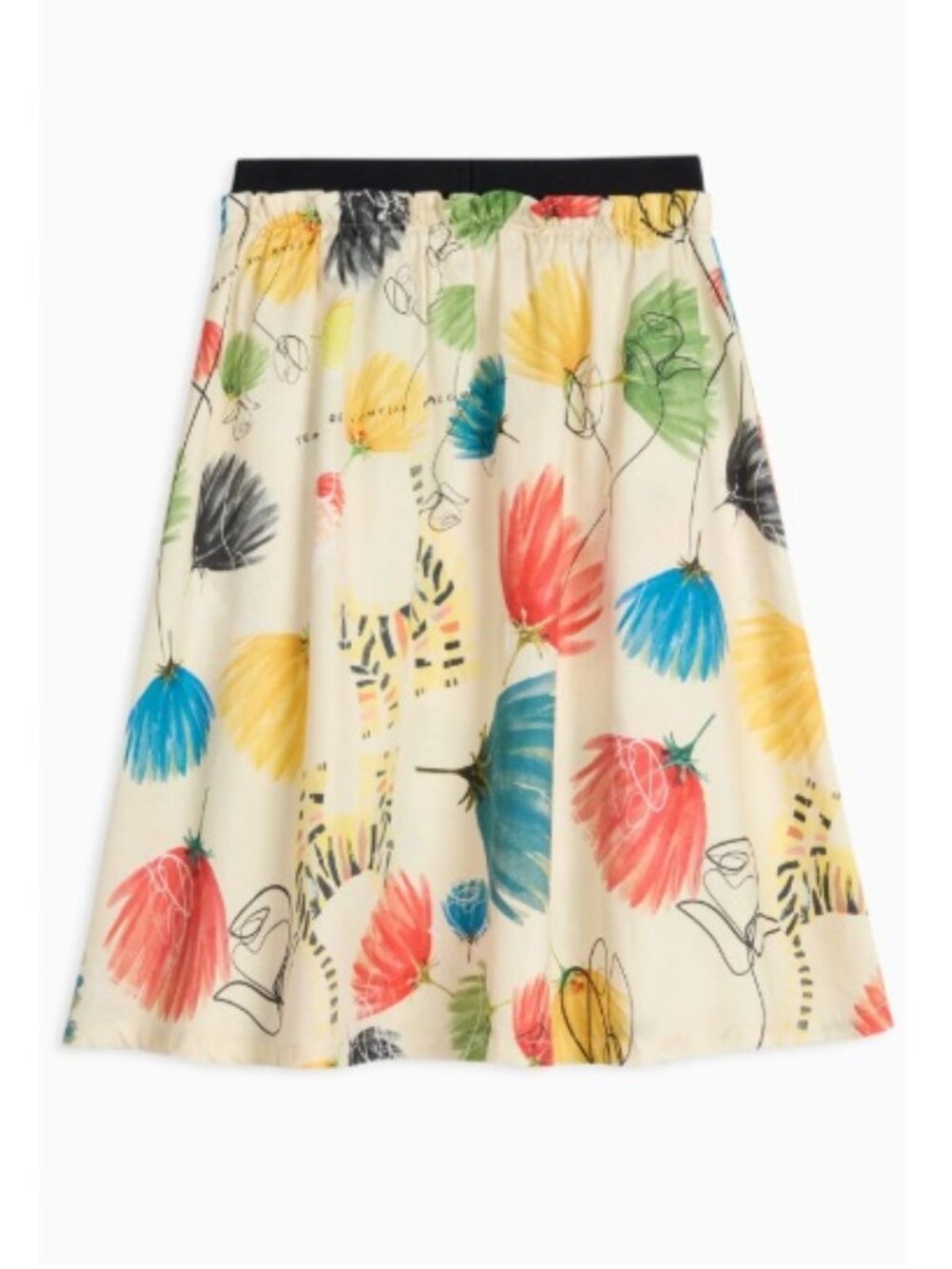 Wolf & Rita Girls Dandelion Floral Skirt Silvina Woven Size 10 New Multicolor